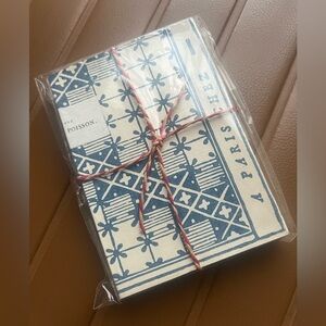 Antoinette Poisson “POINT DE HONGRIE" hand-sewn notebook 32A